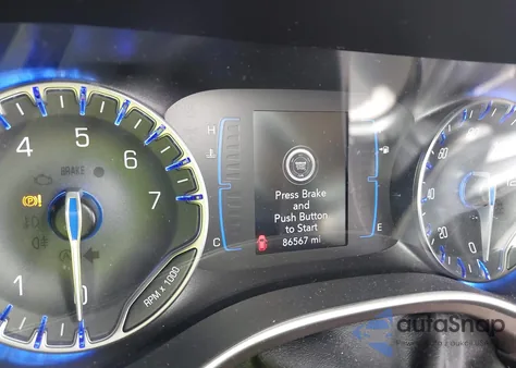 2021 Chrysler Voyager Lxi из США, поврежденный, VIN 2C4RC1DG8MR512824